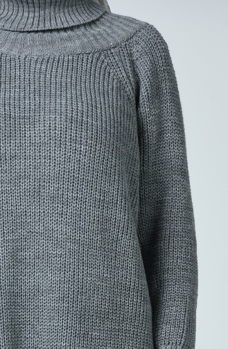 Grau Pullover 0551-02