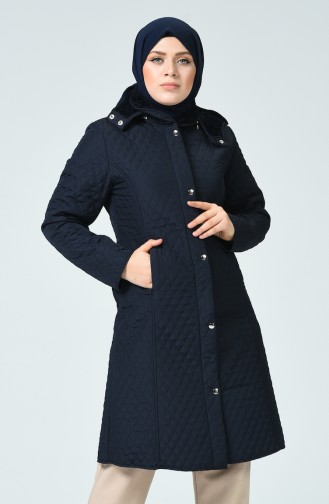معطف أزرق كحلي 0816-02