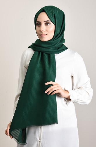 شال أخضر زمردي 13157-24
