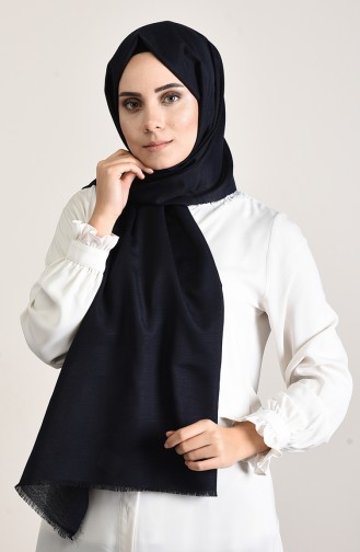 Plain Showl Navy Blue 901575-12