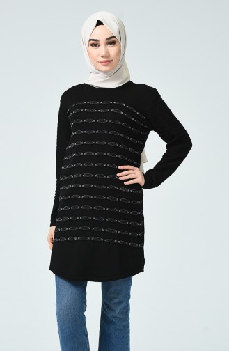 Trikot Silberner Pullover 1031-08 Schwarz 1031-08