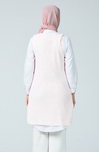 Gestickter Sweater 0014-03 Pink 0014-03