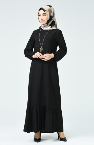 Black İslamitische Jurk 1207-06