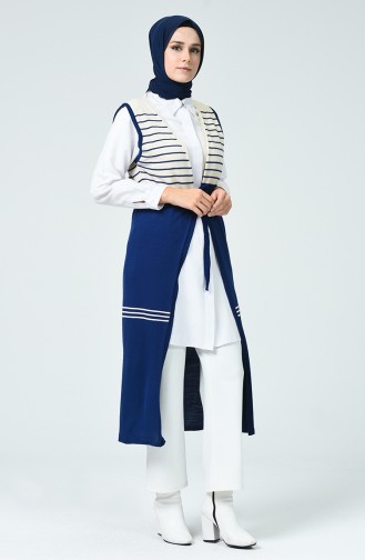 Navy Blue Waistcoats 1311-06