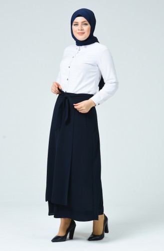 Navy Blue Skirt 0557-03