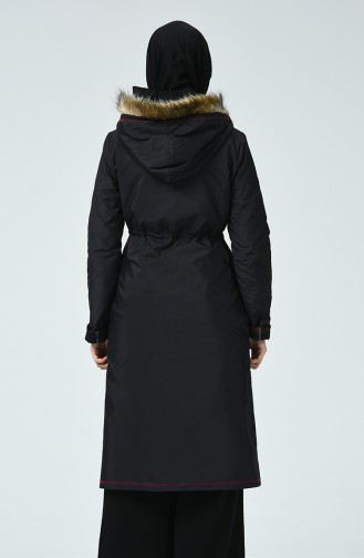 Double Sided Coat Black 6831-11