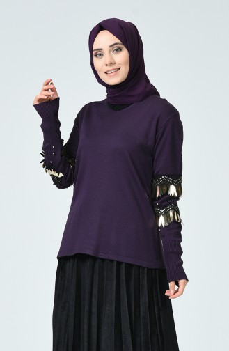 Purple Sweater 11218-03