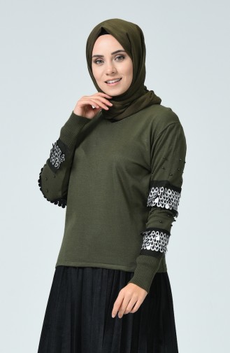 Khaki Sweater 1240-02