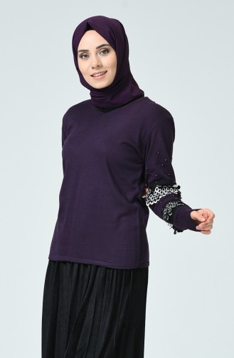 Purple Sweater 1240-03