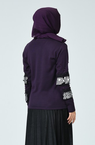 Purple Sweater 1240-03