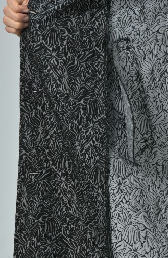 Black Trench Coats Models 8004-01