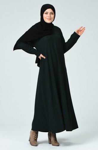 فستان أخضر زمردي 0028-01