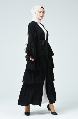 Black Abaya 1729-01