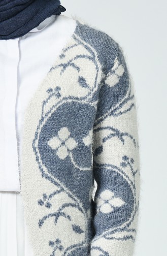 Gilet Tricot 2513-01 İndigo 2513-01