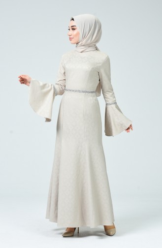Gems Hijab Evening Dress 60081-10