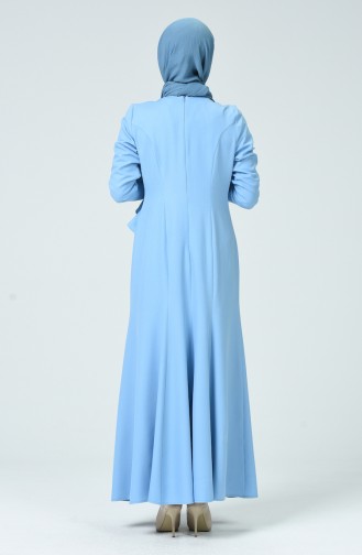 فستان أزرق فاتح 60086-06
