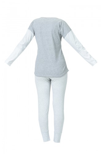 Gray Pyjama 904072-A
