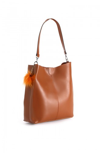 Brown Shoulder Bag 10664KA