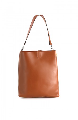 Brown Shoulder Bag 10664KA