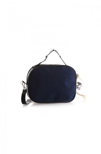 Navy Blue Shoulder Bag 02Z-02