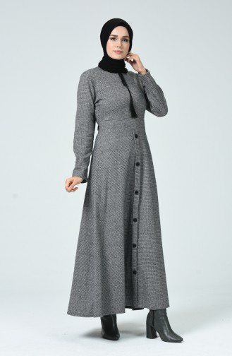 Gray İslamitische Jurk 81750-01