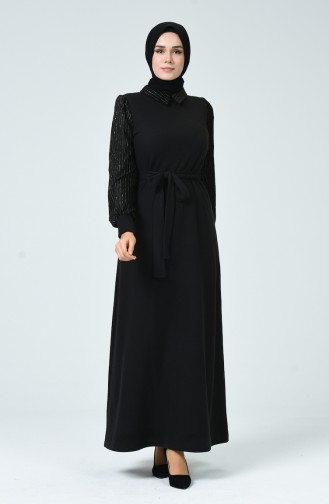 Black İslamitische Jurk 81759-01