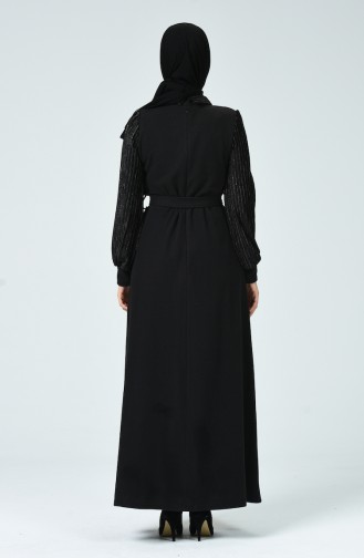 Garnish Belted Dress 81759-01 Black 81759-01