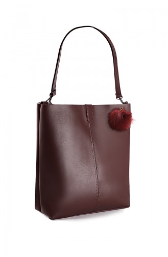 Claret Red Shoulder Bags 10664BO