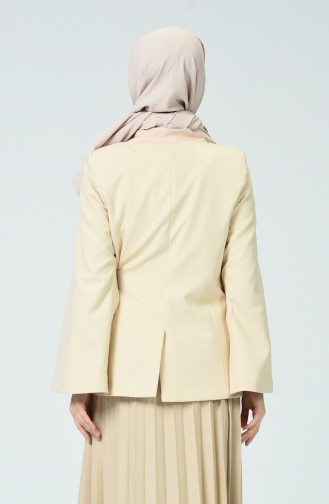 Beige Jacke 6472-02