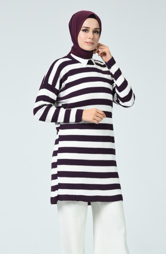 Lila Pullover 0014-05