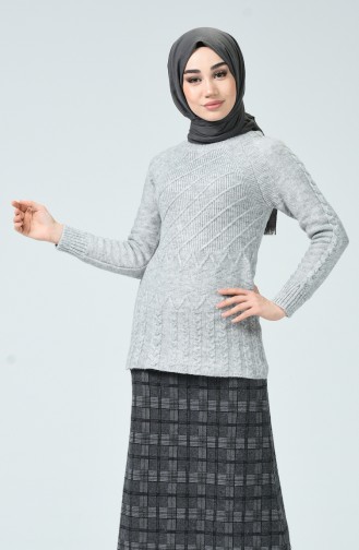 Triko Kazak 7013-10 Gri