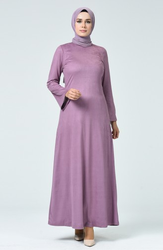 فستان زهري باهت 1346-01