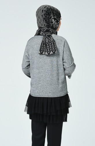 Gray Sweater 9008-01