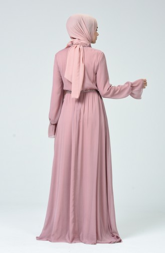 Pink Hijab Dress 5063-01