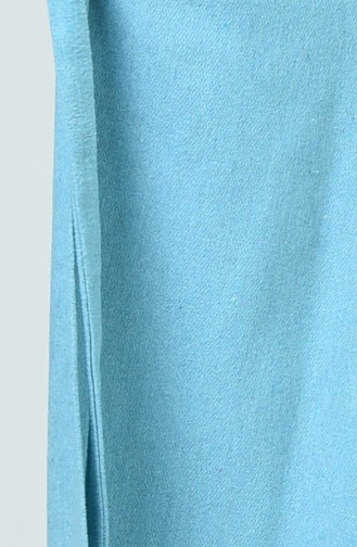 Cape mit elastischer Arm 0016-02 Blau 0016-02