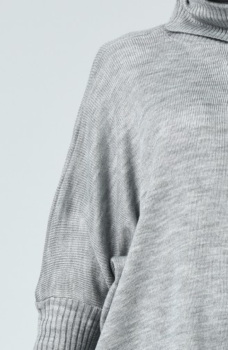 Grau Pullover 0022-04
