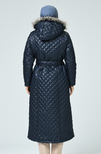 Navy Blue Winter Coat 504221-02