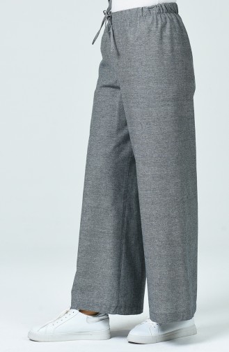 Elastic wide-leg Pants 10201-03 Dark Gray 10201-03