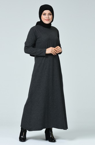 Robe Hijab Noir 7949-02