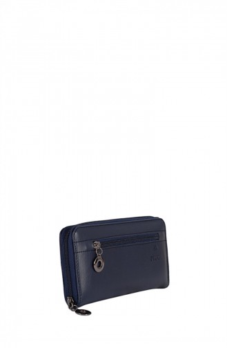 Navy Blue Wallet 100981126934