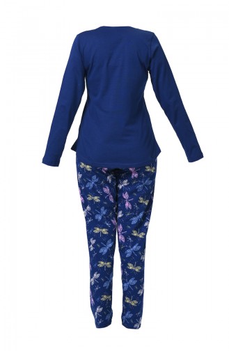 Navy Blue Pajamas 905107-A