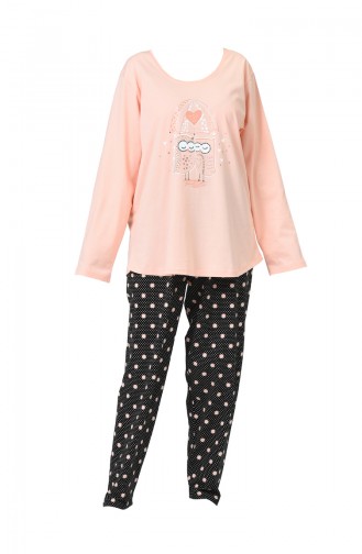 Salmon Pyjama 905115-A