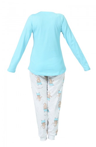 Light Blue Pyjama 905121-B