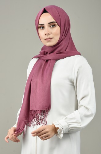 Düz Paşmina Şal 901472-38 Gül Kurusu 901472-38