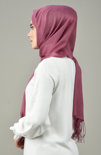 Düz Paşmina Şal 901472-38 Gül Kurusu 901472-38