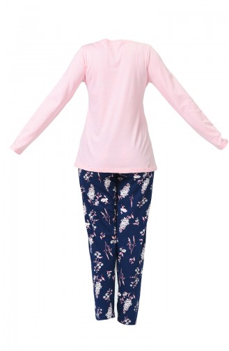 Ensemble Pyjama à Manches Longues Pour Femme 903290-A Rose 903290-A
