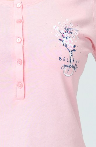 Ensemble Pyjama à Manches Longues Pour Femme 903290-A Rose 903290-A