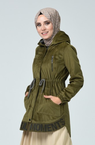 Khaki Winter Coat 4510-06