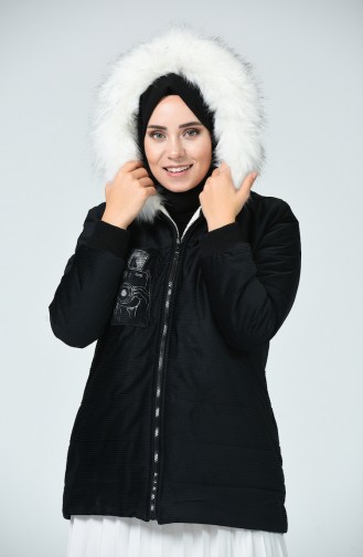 Black Winter Coat 4528-04