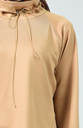 Bluse Rock Zweier Anzug 1038-03 Milschkaffee 1038-03